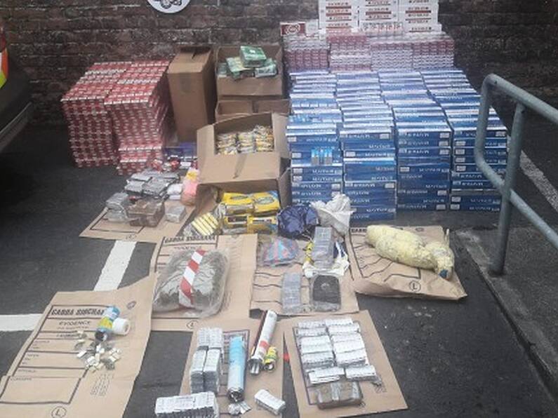 Gardaí make 'significant arrest' after seizing €252k of drugs, cash and tobacco