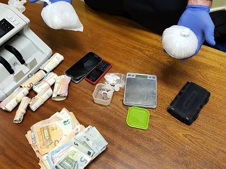 Gardaí seize €70k of drugs and cash in raid