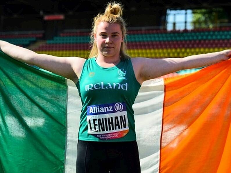 Cork's Noelle Lenihan wins Ireland's fourth gold at Para Athletics European Championships