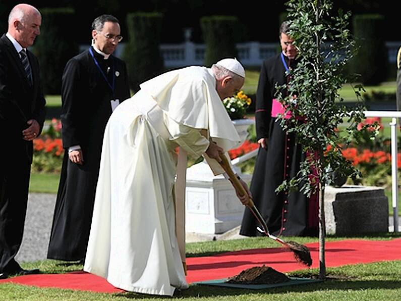 Signing off as 'Francis', here are the words Pontiff wrote in the Áras an Uachtaráín guest book