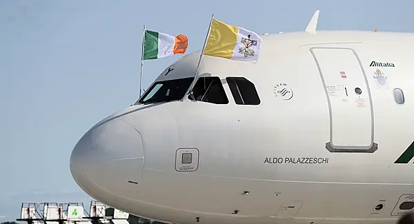 Papal Visit sights and sounds: Pope Francis arrives in Ireland