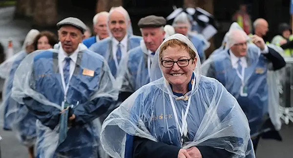 Rain can't quench spirit as pilgrims flock to see Pope Francis in Knock