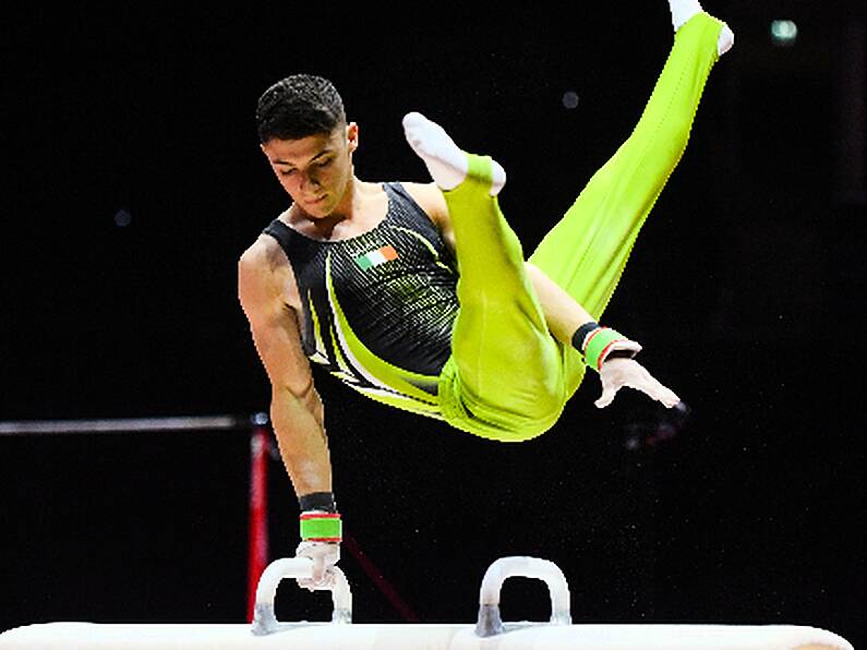 Gold for Rhys McClenaghan in the Pommel Horse at European Championships