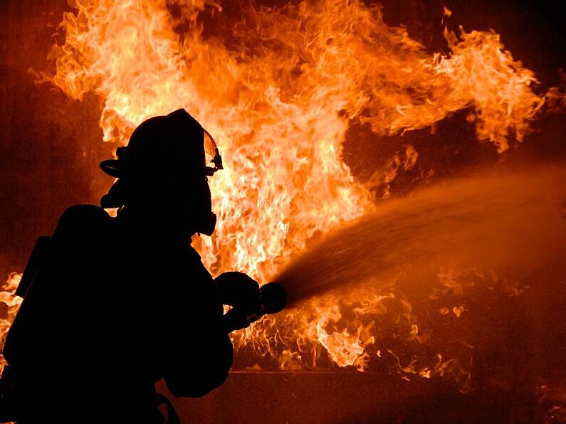 Fire on Strand Street Tramore last night