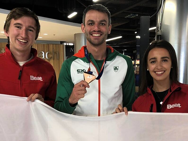 LISTEN: We chat to Thomas Barr as he touches down in Dublin Airport