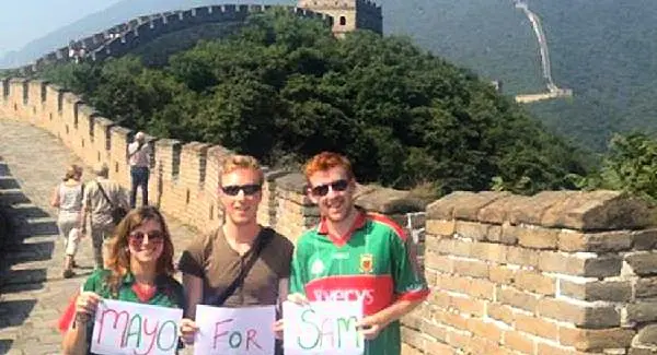 Pope Francis signs Mayo jersey before leaving Knock; will this break the curse?