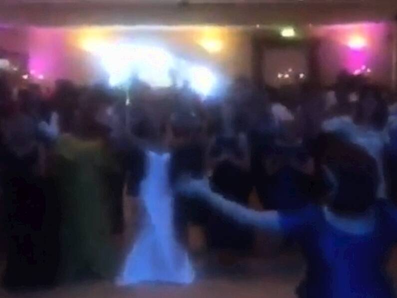 Dancing bridesmaid gets the crowd going at Athlone wedding