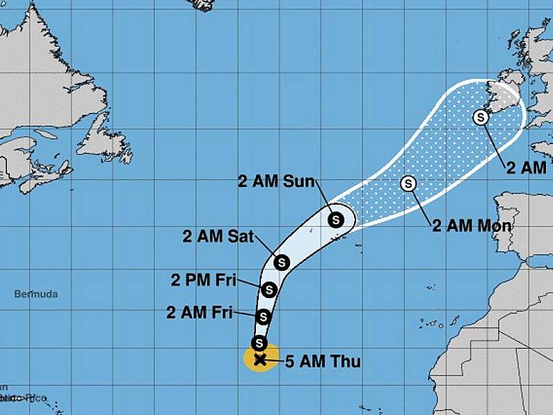 Hurricane Helene 'on course' to hit the South East early next week