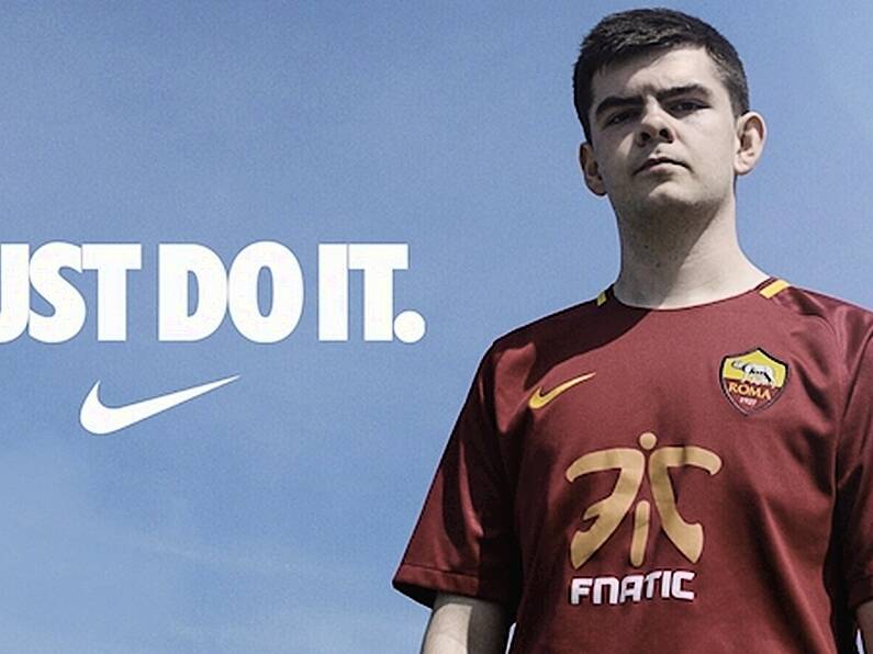 Meet the Irish star who plays for Roma - at Fifa