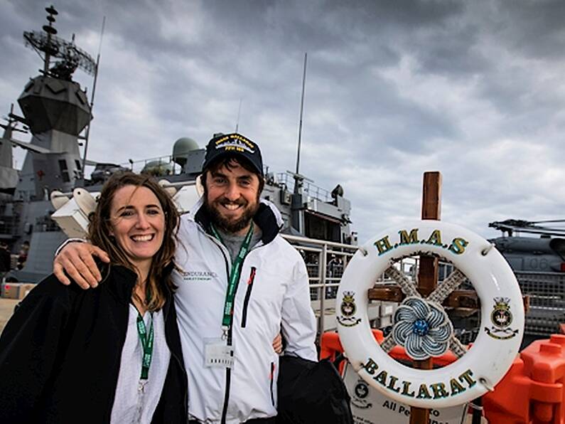 Irish sailor arrives into Perth 10 days after being rescued from Indian Ocean