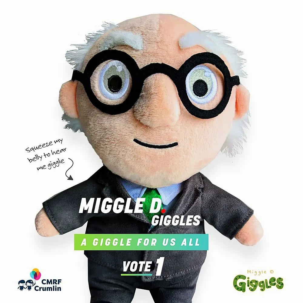 This Michael D Higgins teddy will definitely be on your Christmas wish list