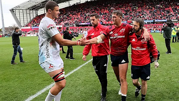 Gloucester boss questions red card as Johann van Graan describes injuries to Munster trio as 'serious'