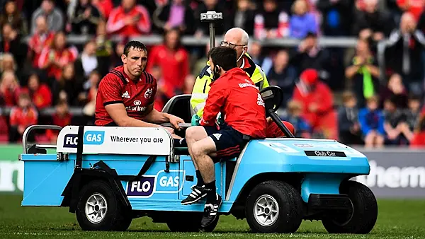 Gloucester boss questions red card as Johann van Graan describes injuries to Munster trio as 'serious'