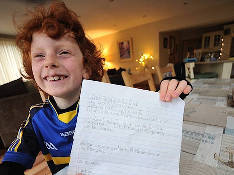 Victor, 7, offers to help Monaghan GAA club scarred by sinkhole in show of sportsmanship