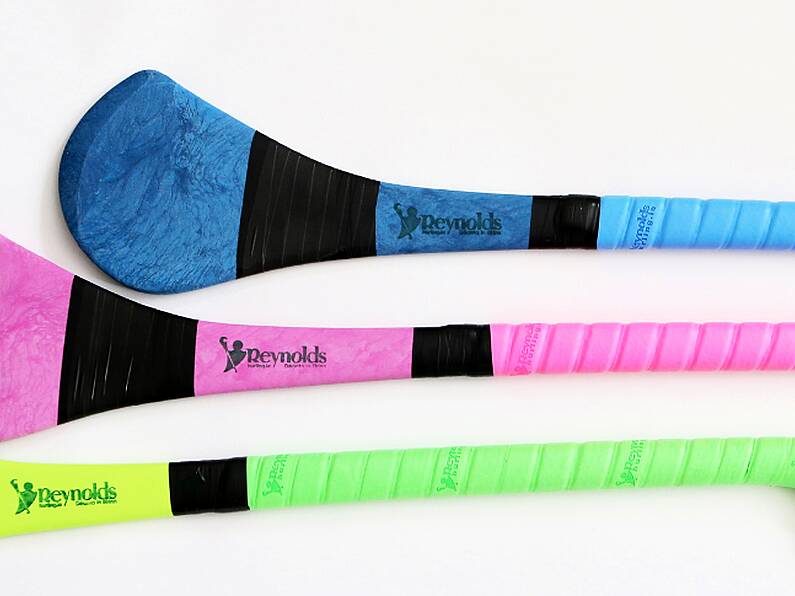 Listen: Reynolds hurling now make pink, blue and green hurleys