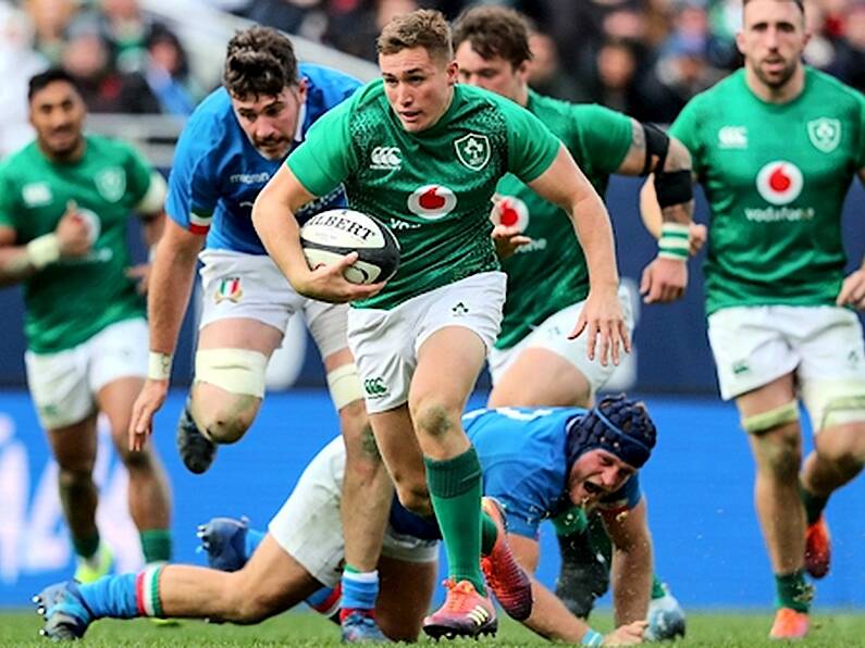 Hat-trick hero Jordan Larmour shines in eight-try victory at Soldier Field