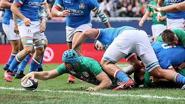 Hat-trick hero Jordan Larmour shines in eight-try victory at Soldier Field