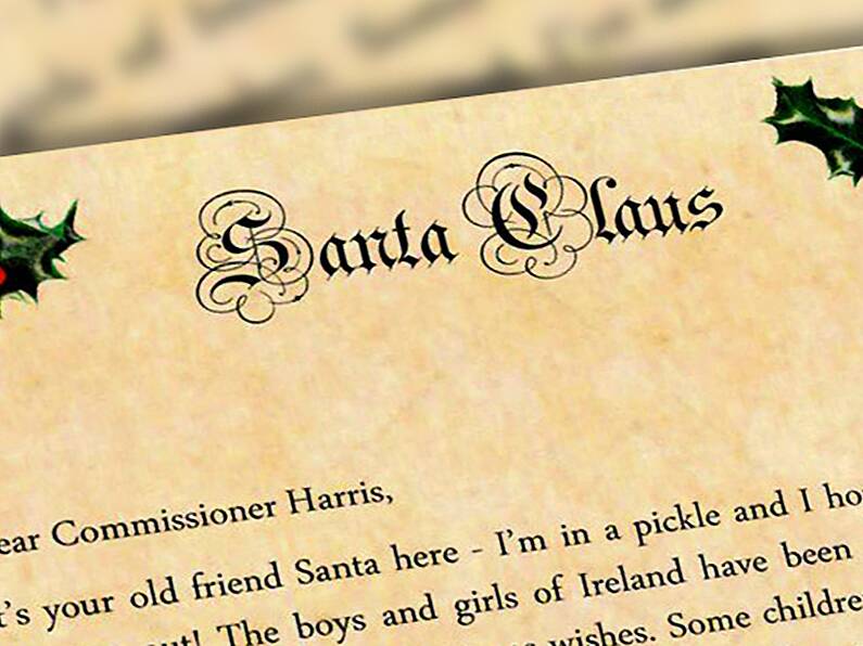 Santa has written a letter to the Gardaí - here’s what it says