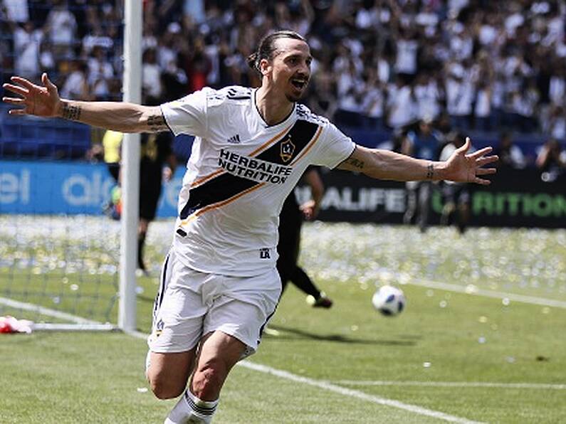 Zlatan Ibrahimovic scoops  MLS Newcomer of the Year award