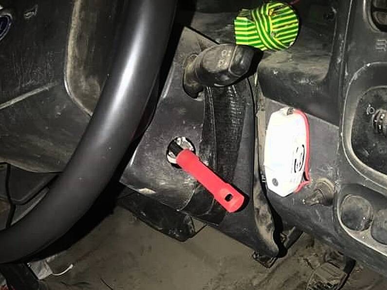 Gardai in Cork stop vehicle with spoon for an ignition key