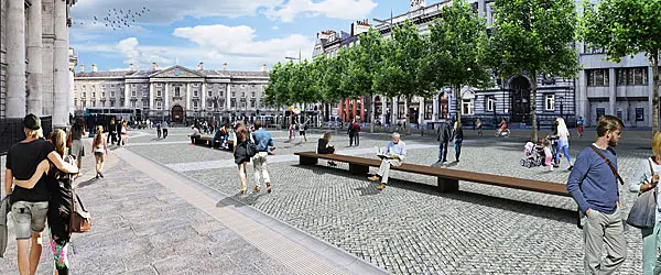 Dublin City Council to draw up new College Green plaza plans next year