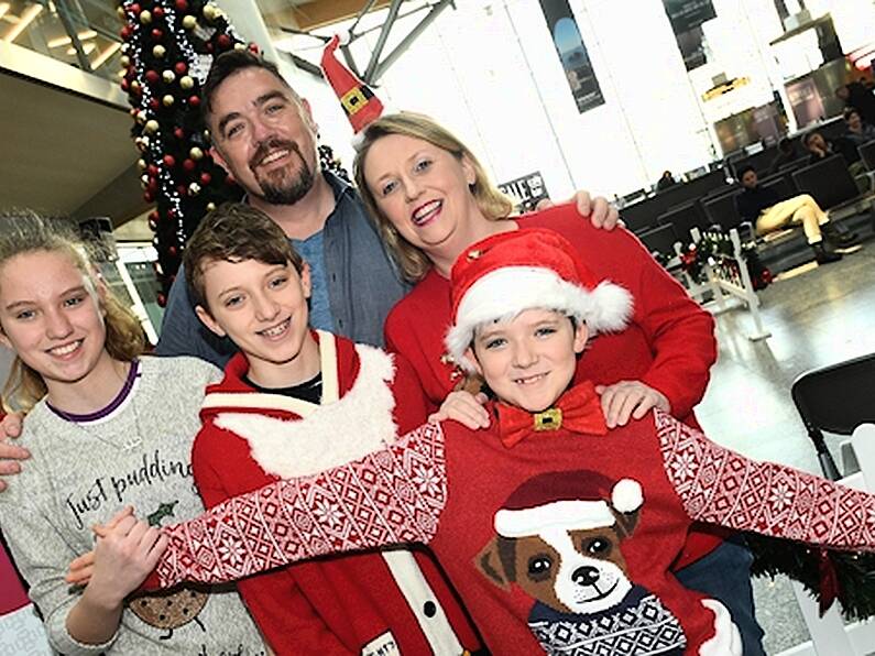 These were the scenes at Cork Airport as people return home for Christmas