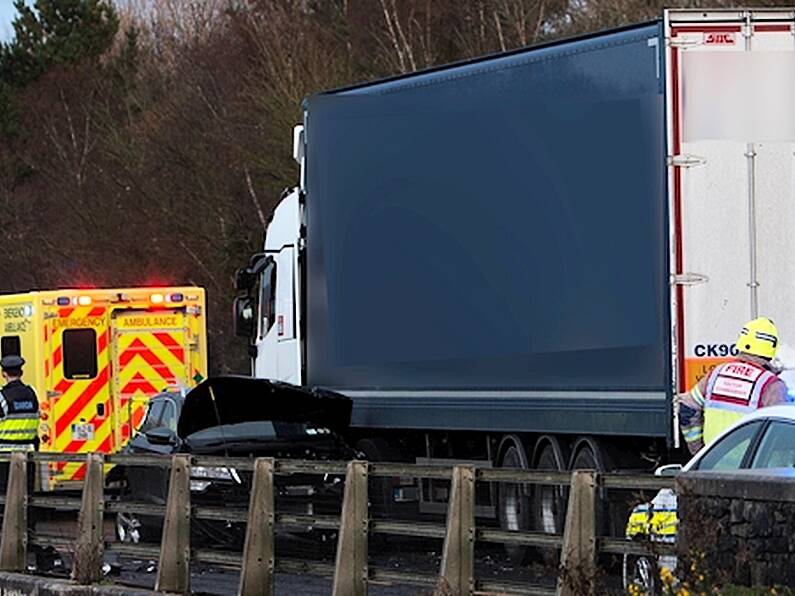 Elderly couple have lucky escape after car struck by truck in Clare