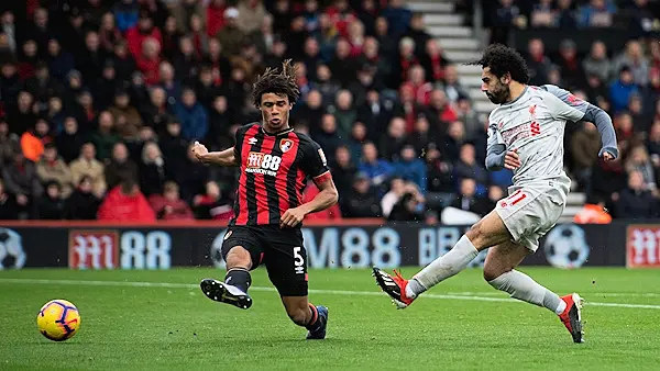 Salah hat-trick sends Reds top, for now