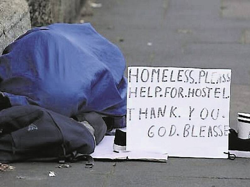 Number of people sleeping on streets of Dublin increased to 156