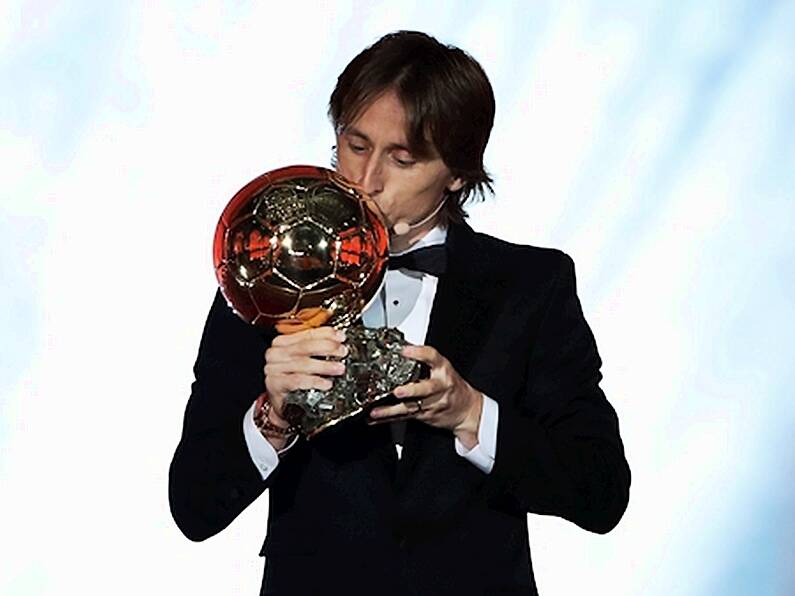 Modric wins 2018 Ballon d'Or