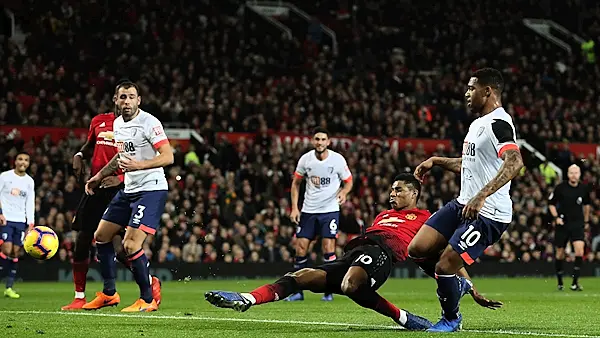 Pogba bags brace as Man Utd ease past Bournemouth