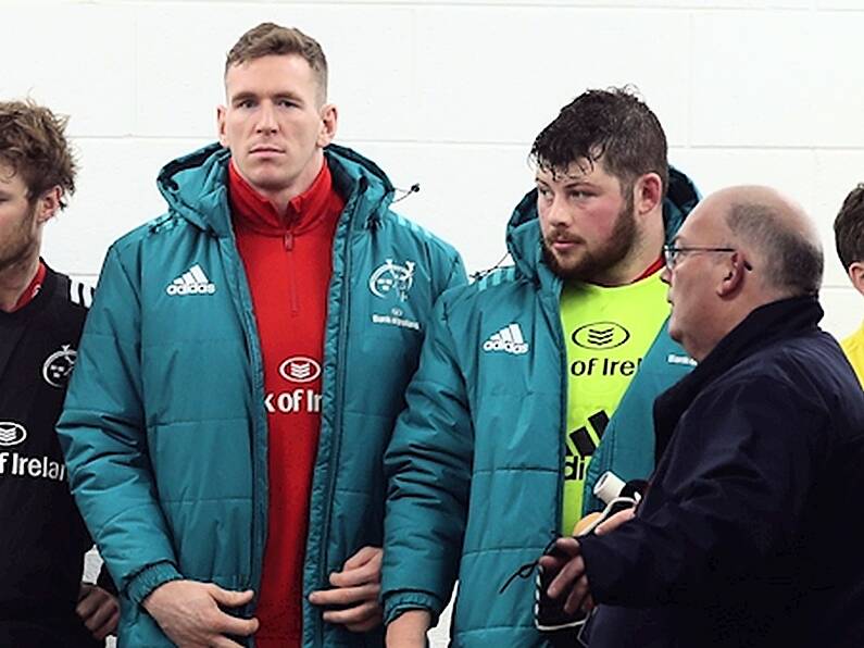 Chris Farrell ruled out of Munster's trip to Ulster