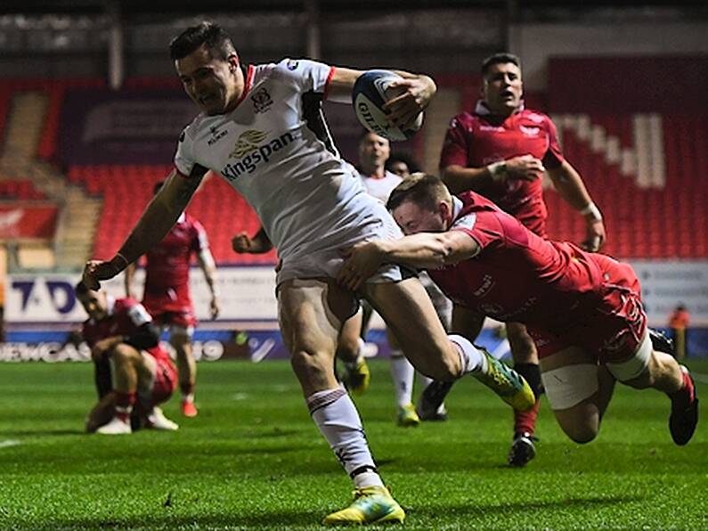 Jacob Stockdale in inspiring form as Ulster edge Scarlets in Champions Cup