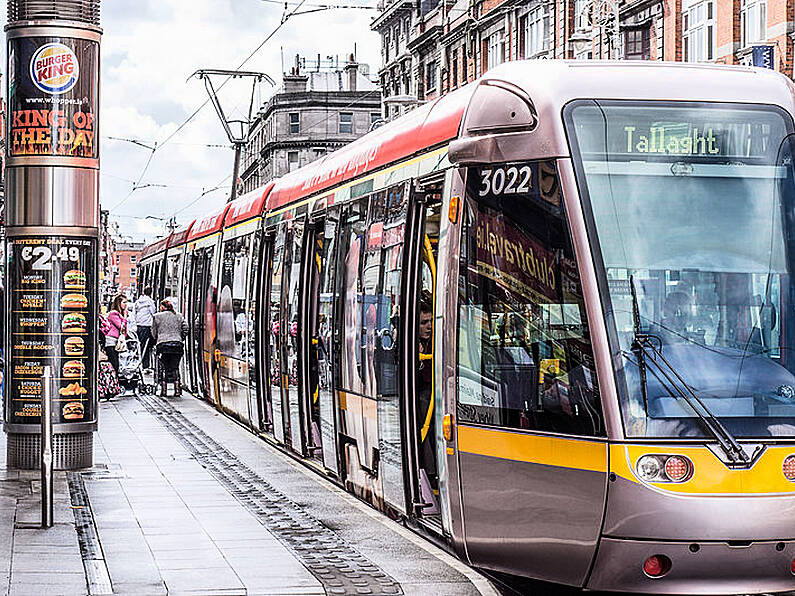 Man dies after being hit by Luas