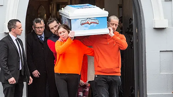 'Miracle' child laid to rest after battle with leukaemia