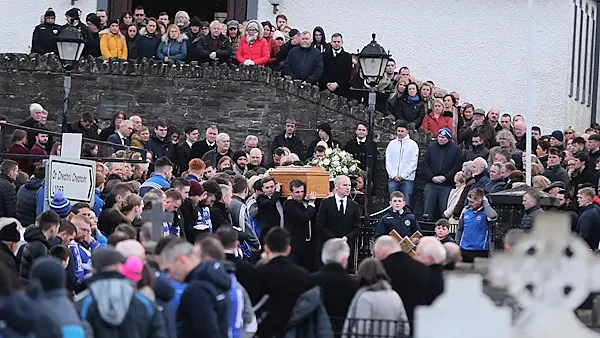 Priest warns 'the car is a lethal weapon' as Donegal endures bitter wind to bury four young crash victims