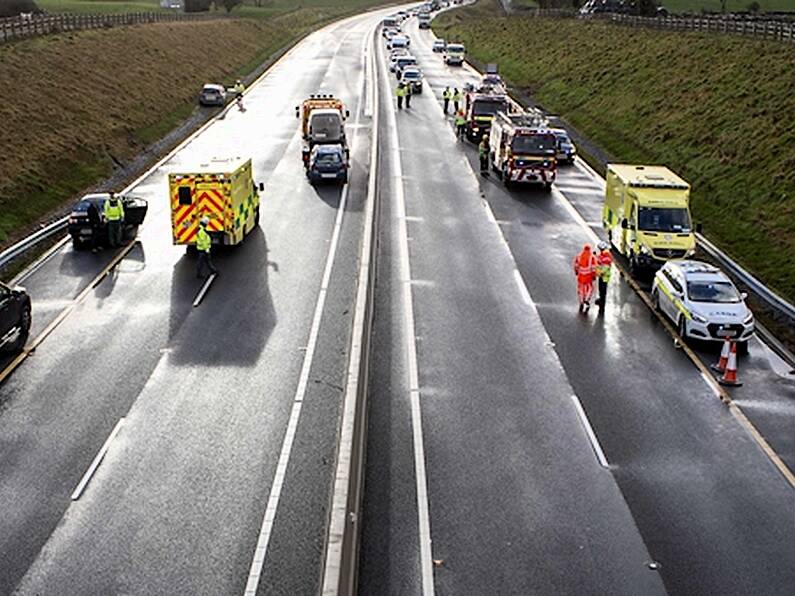 No serious injuries following five-vehicle incident on M18