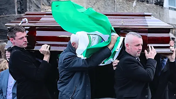 'Tears and shock and disbelief': Friends travel from Australia and Canada for Donegal crash funeral