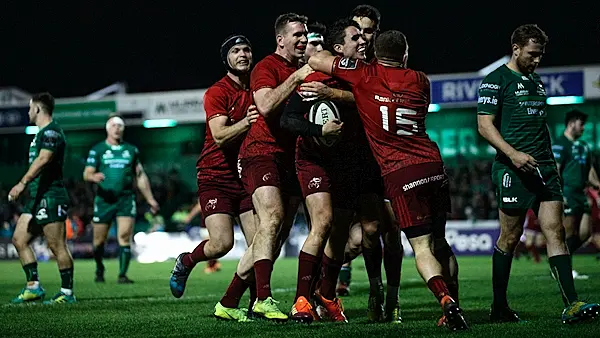 Guinness PRO14: Munster banish poor away form with bonus-point victory over Connacht