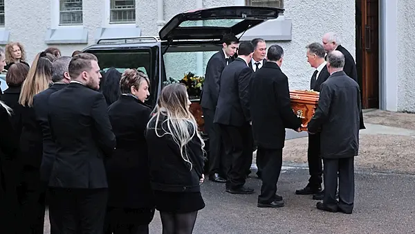 'Tears and shock and disbelief': Friends travel from Australia and Canada for Donegal crash funeral