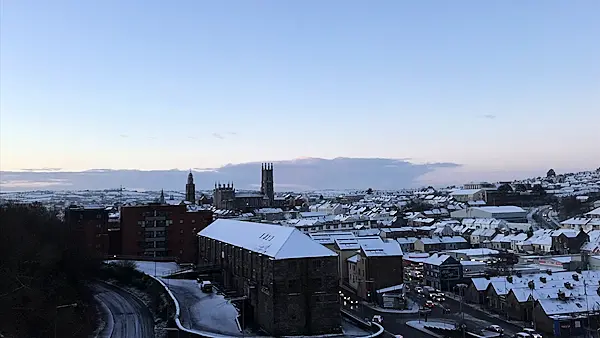 Watch as snow turns Ireland into a winter wonderland