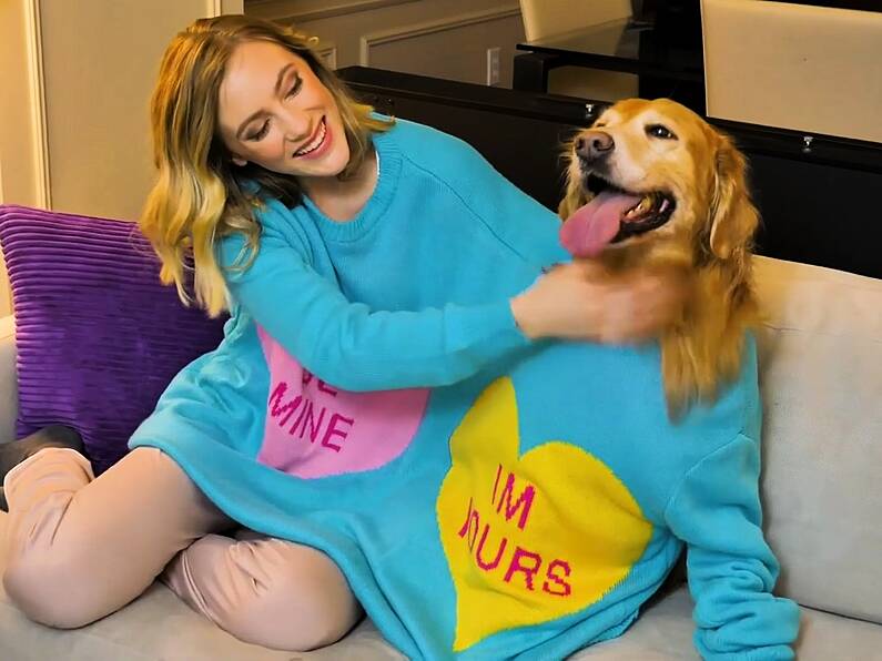 You can get a double-header jumper for you and your dog this Valentine's Day