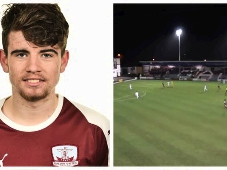 WATCH: Galway United teenager gets goal of the season contender with 40 yard lob