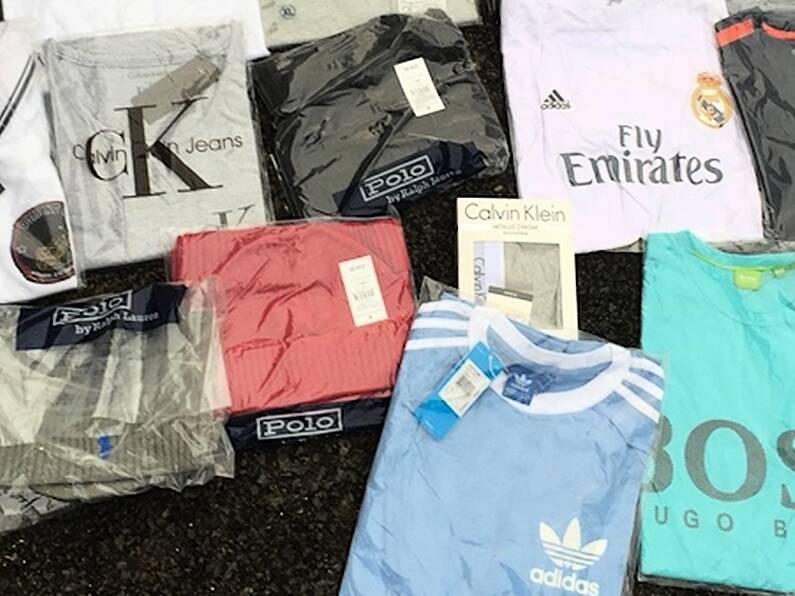 Gardaí seize €500k of counterfeit clothes