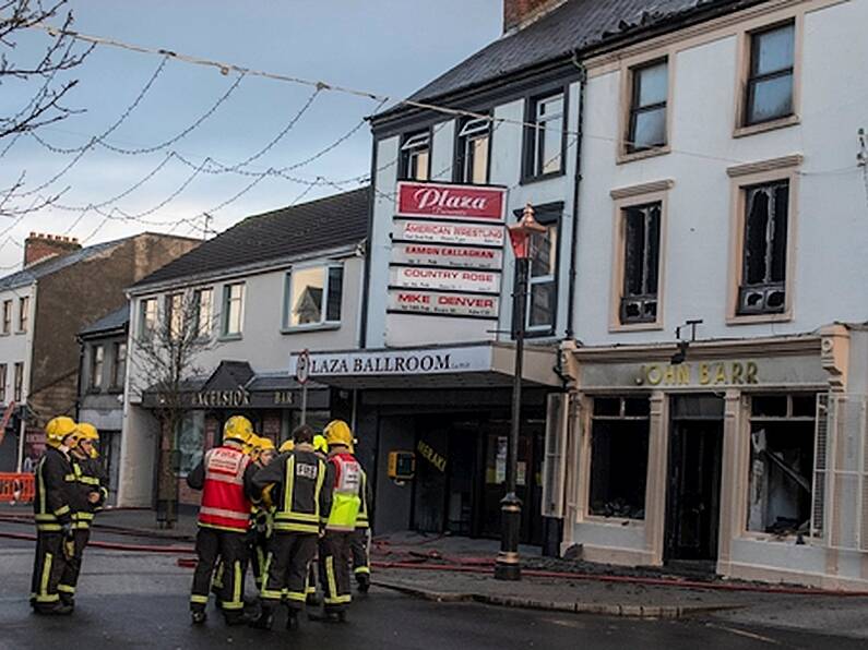 Gardaí investigating major fire along Buncrana main street