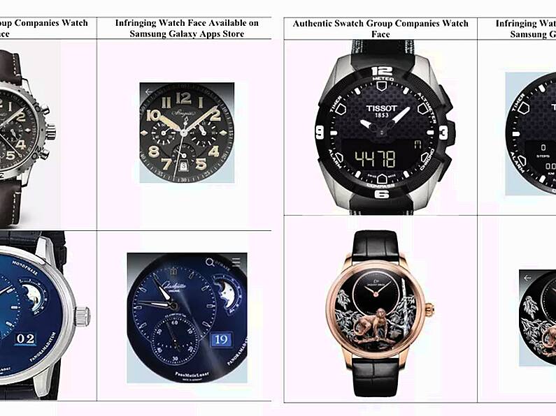 Swatch files $100 million lawsuit against Samsung