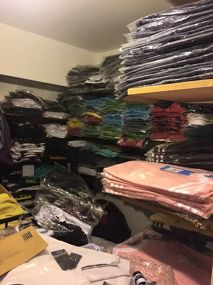 Gardaí seize €500k of counterfeit clothes in Louth