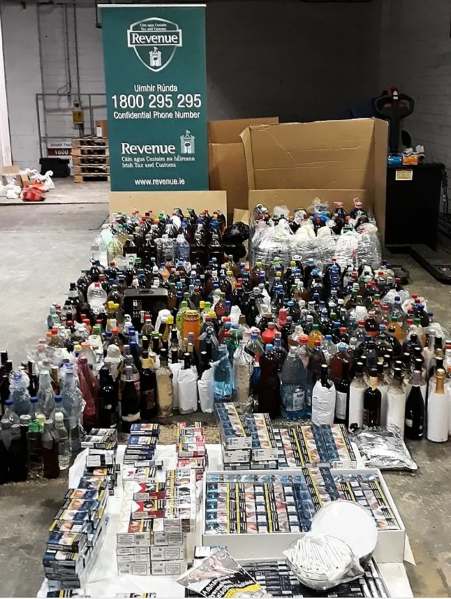 €25,000 worth of cigarettes, alcohol and meat products seized at Dublin Port this week