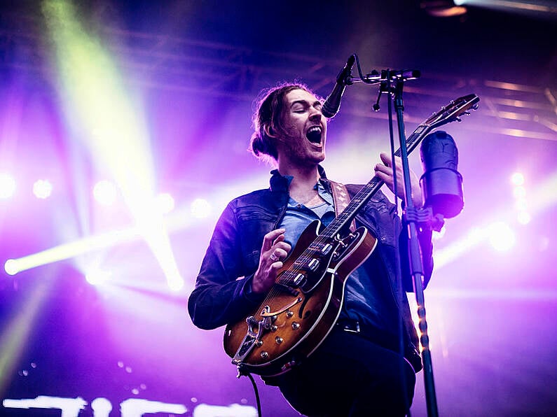 Hozier surprises commuters with busking session at NY subway station