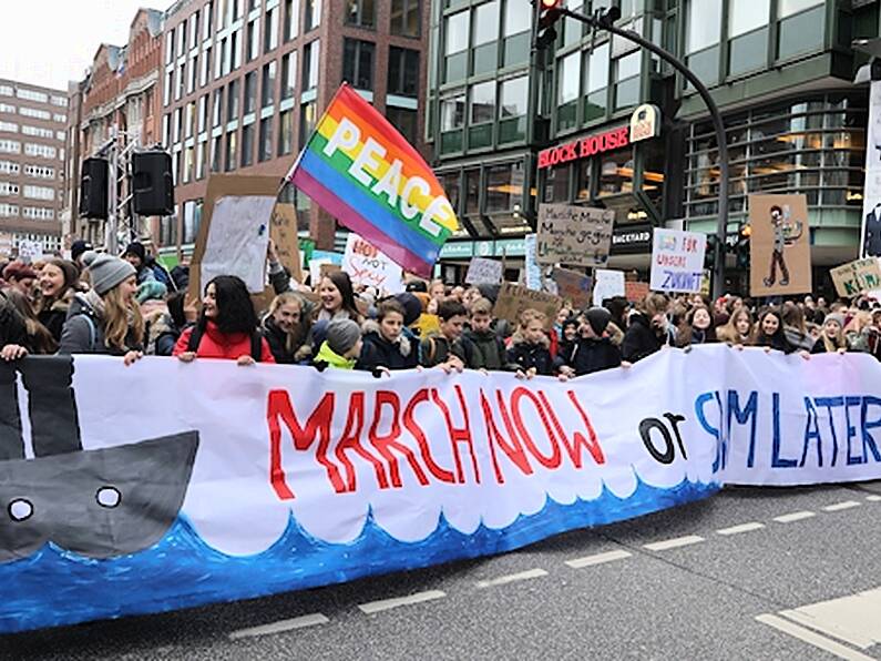 Students in Dublin and Cork will take to streets over climate change